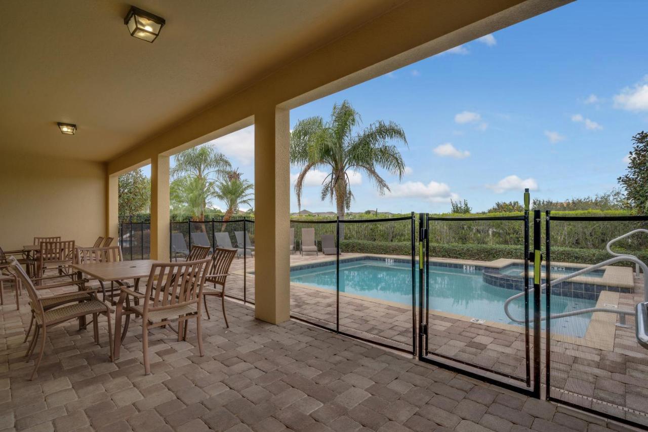Huge 10 Bdr Family House With Arcades And Free Pool Heat Near Disney Orlando Kültér fotó
