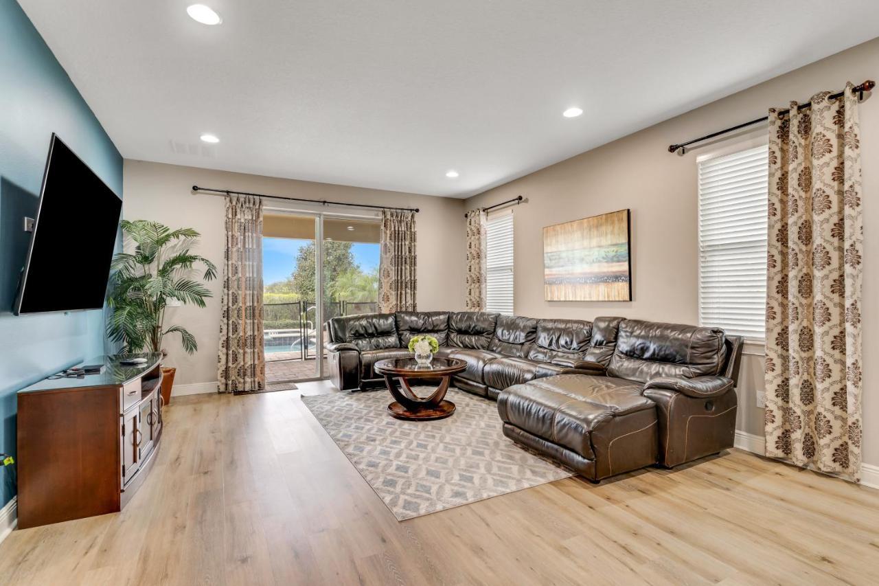 Huge 10 Bdr Family House With Arcades And Free Pool Heat Near Disney Orlando Kültér fotó