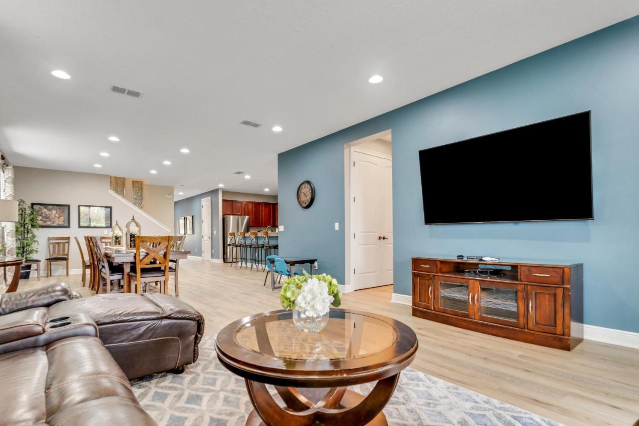 Huge 10 Bdr Family House With Arcades And Free Pool Heat Near Disney Orlando Kültér fotó