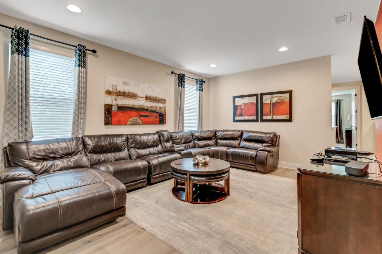 Huge 10 Bdr Family House With Arcades And Free Pool Heat Near Disney Orlando Kültér fotó