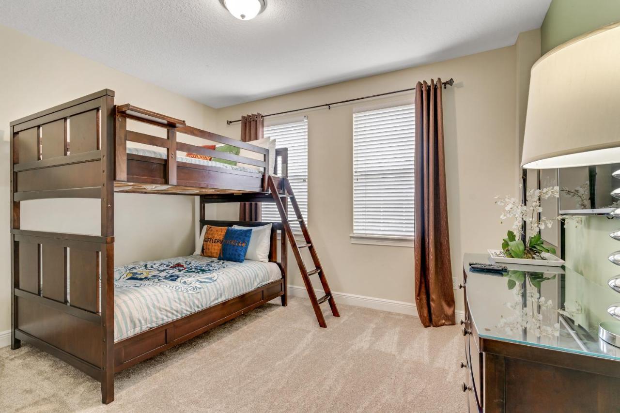Huge 10 Bdr Family House With Arcades And Free Pool Heat Near Disney Orlando Kültér fotó